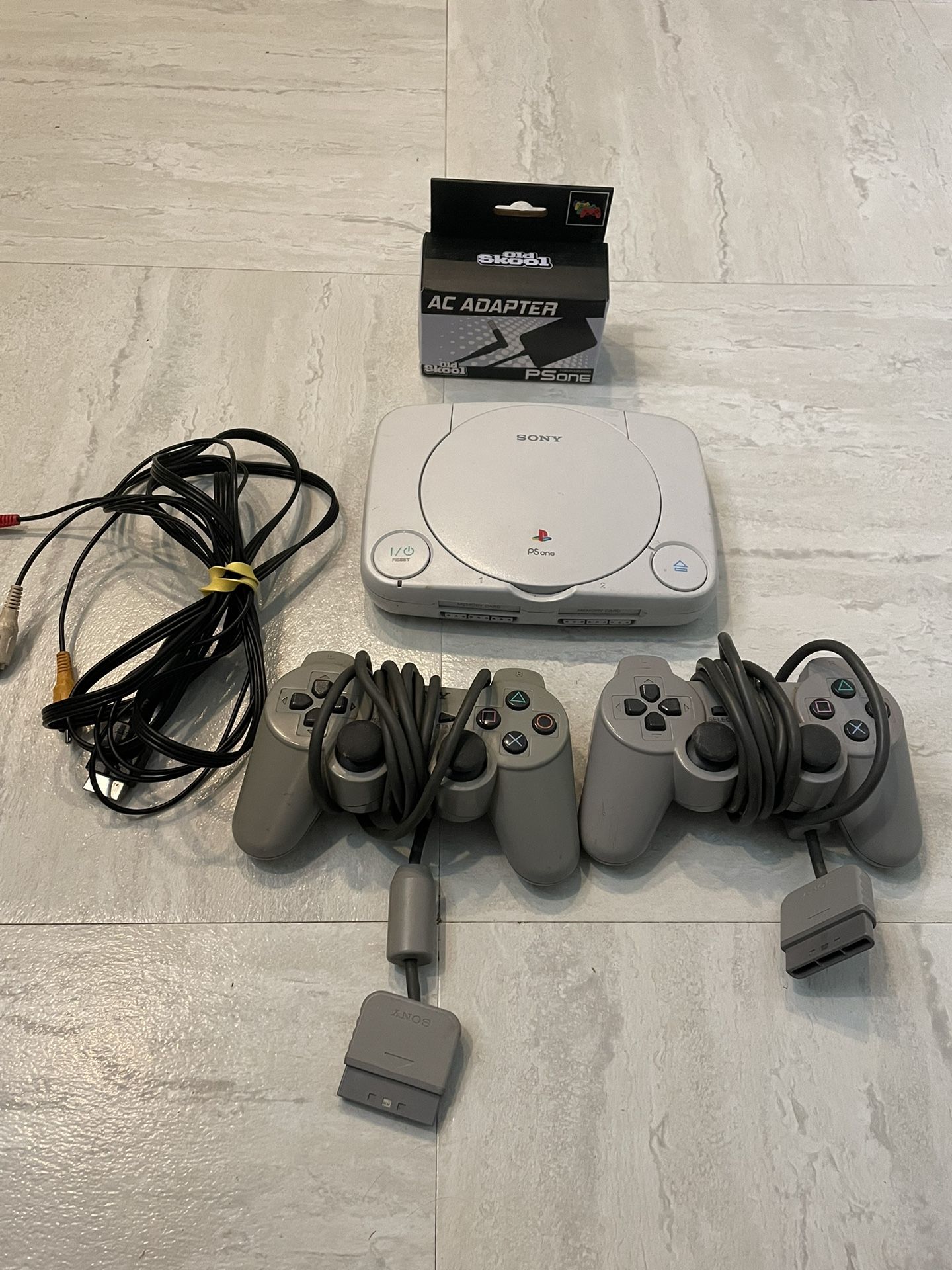PSONE PlayStation 1 Console With Controllers