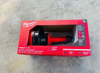 Milwaukee Trap Snake Auger Drain Cleaning Kit