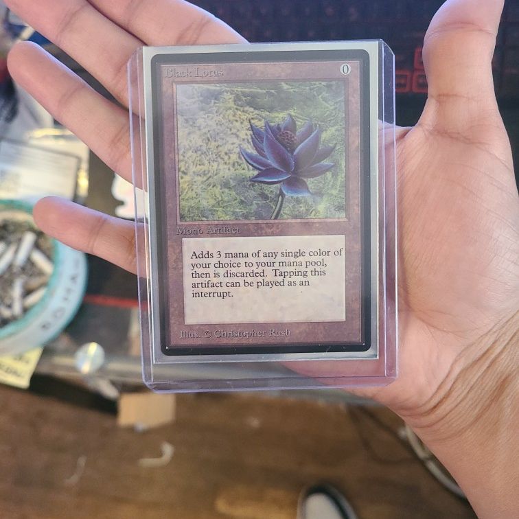 black lotus mtg cards An Alpha card sold for half a million dollars at aucti  Inked Gaming perfect for every fan Black Lotus - Open Edition
