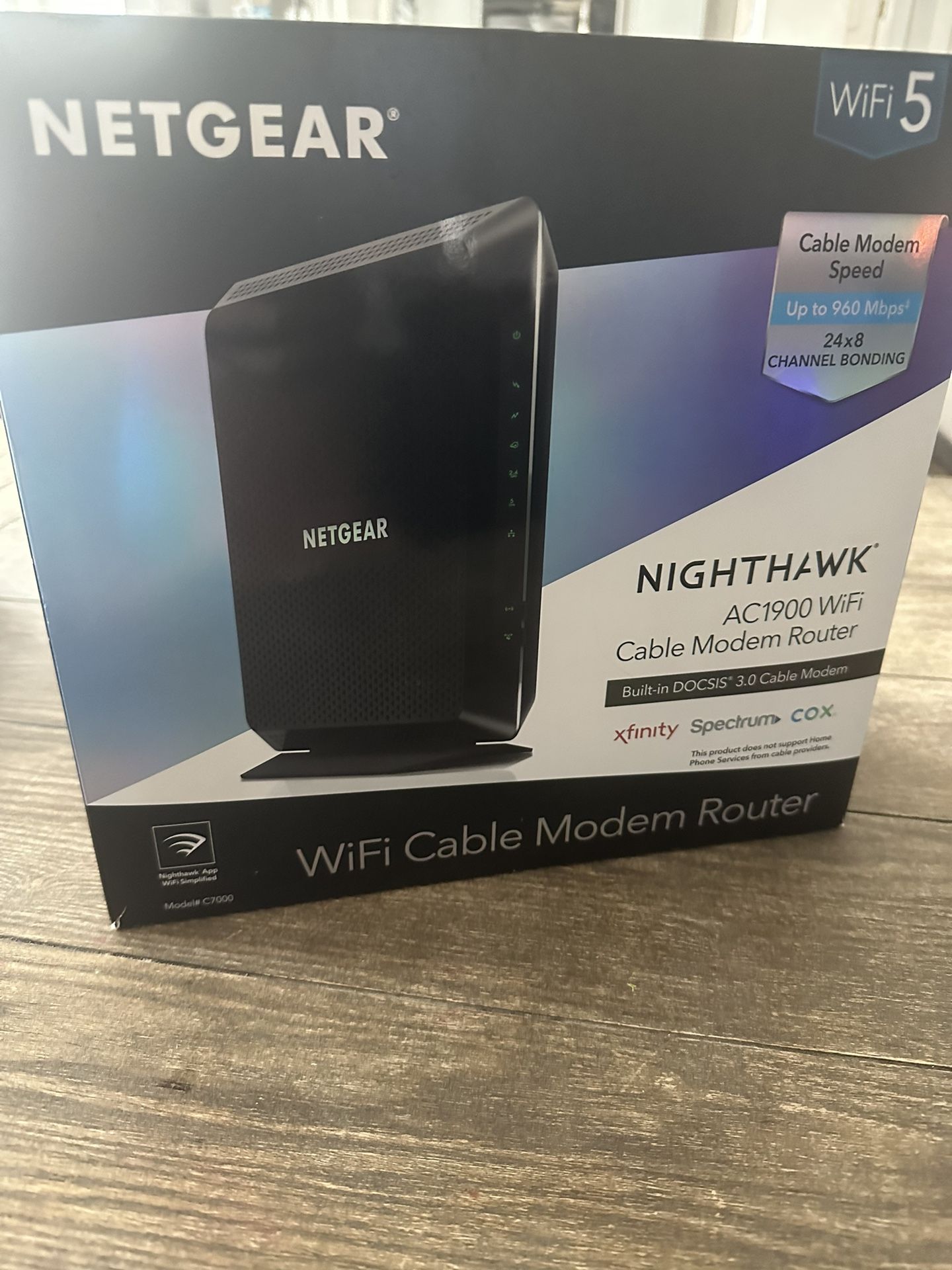 NETGEAR - Nighthawk AC1900 Modem Router