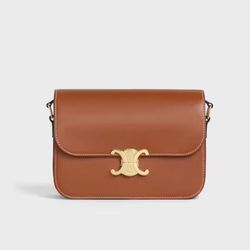 CLASSIQUE TRIOMPHE BAG IN NATURAL CALFSKIN