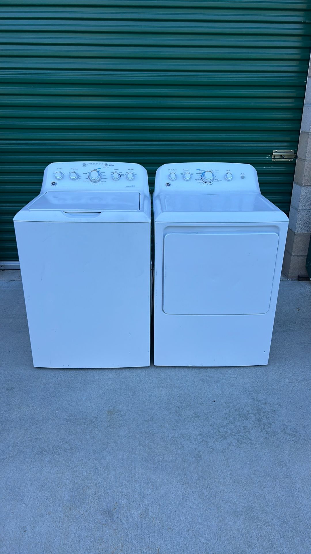 Ge Washer and Gas Dryer
