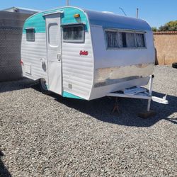 Canned Ham Scooty 13ft Travel Trailer 