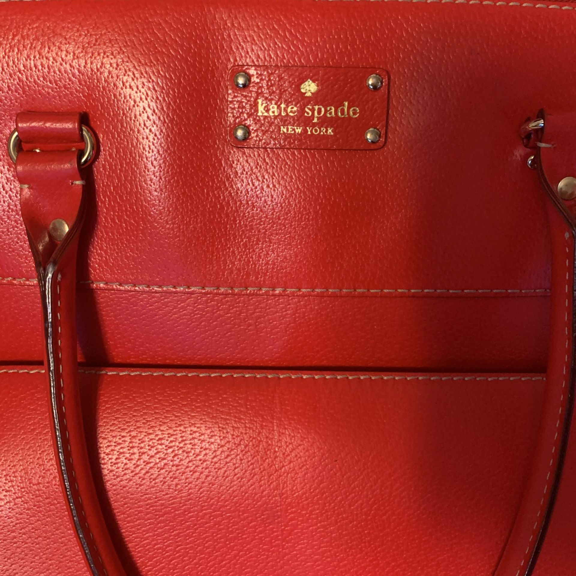Kate Spade Red Hand Bag Paid $180 Asking $70