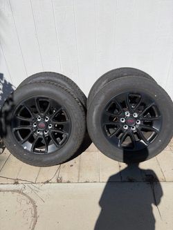 Tundra TRD OEM wheels and tire set