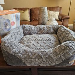 LAST MINUTE GIFTS! Brand New HEATED DOG CAT BED Lounge Sleeper
