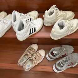 6 pairs women shoes