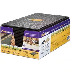 20 in. x 36 in. Black Polypropylene Paver Base Panel