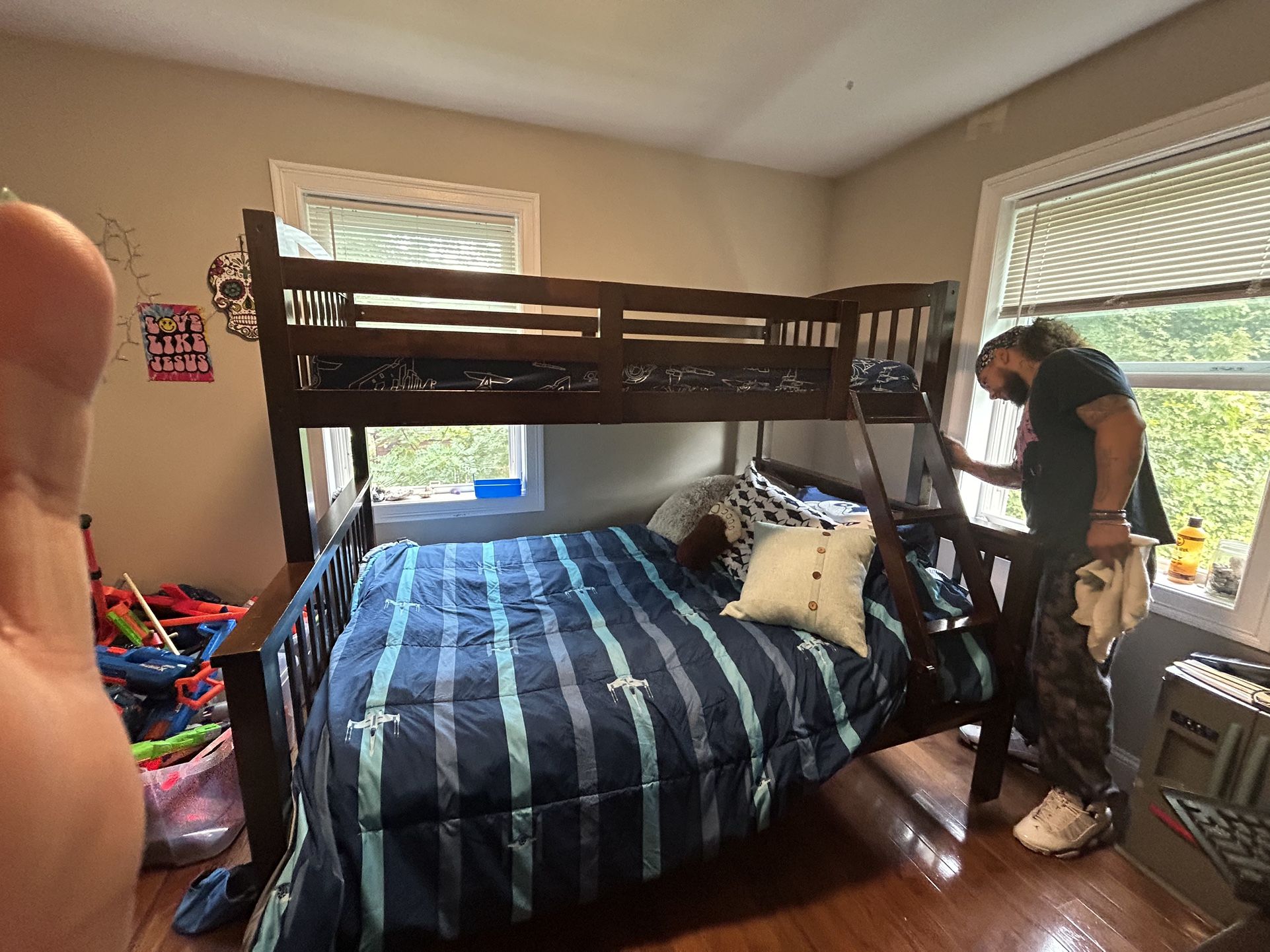 Wood Bunk Bed