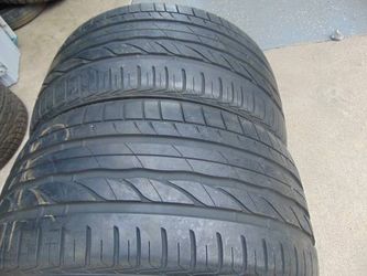 2 Used 275 35 19 Bridgestone Turanza ER300 RUNFLAT Tires 9/32nds Date 2017