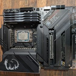 Intel I9 13900k, Z790 Carbon WiFi, 64 Gigs DDR5 Trident Z  6600mts