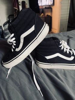 Girls 7.5 Vans High Tops