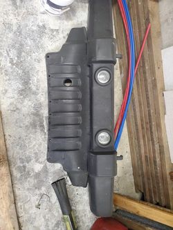 Jeep oem front bumper 2009