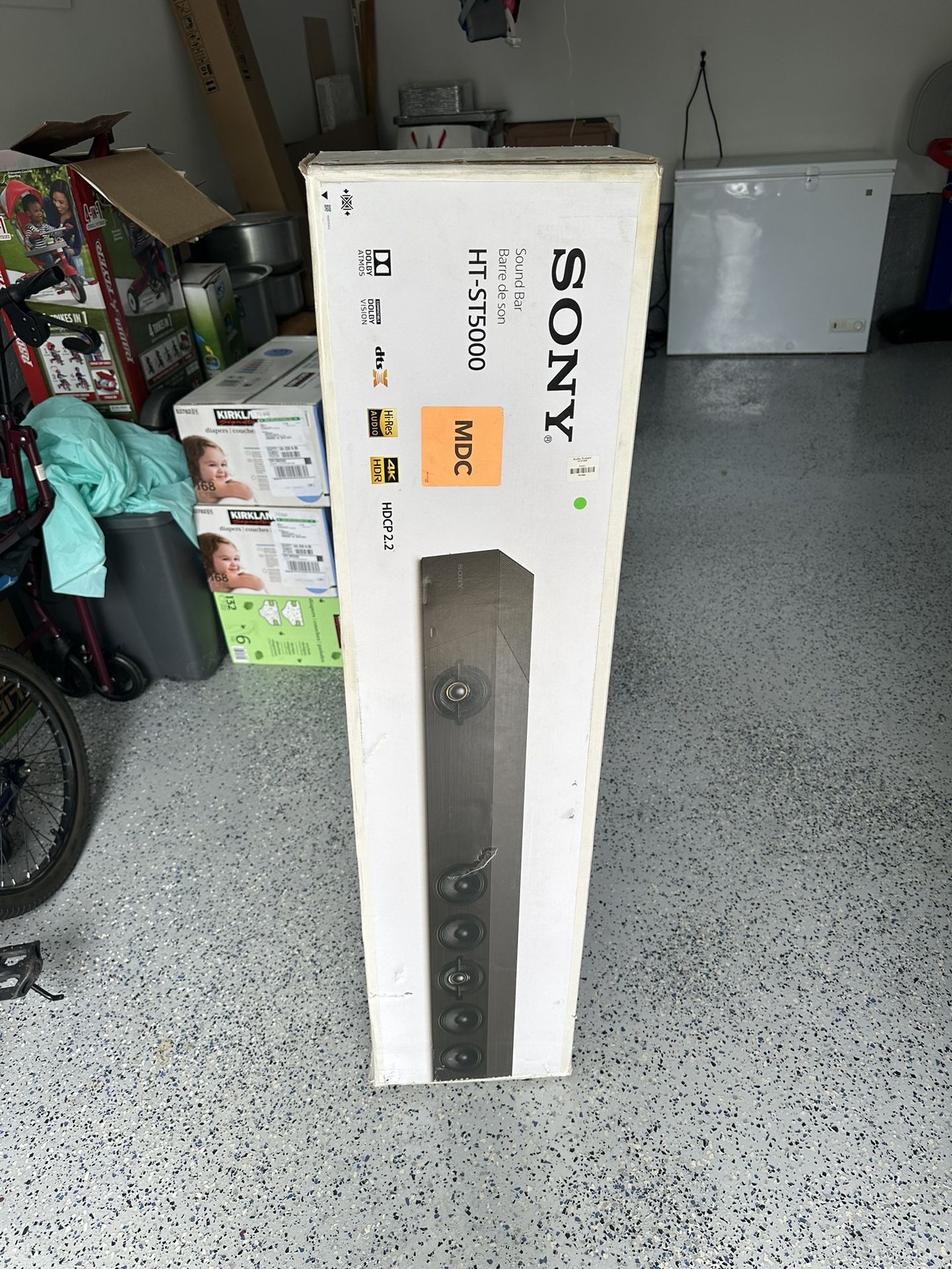 Sony HT-ST5000 Soundbar Wireless Subwoofer $400