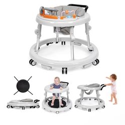 Baby Walker with Wheels, Music and Lights Baby Walker for Boys Girls 6-12 Months,F...
