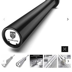 MAJOR LUTIE 7ft Barbells Chrome 20kg Home Gym