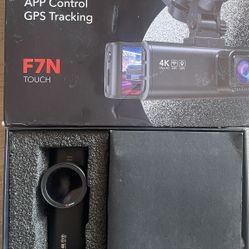 REDTIGER 4K Touch Dash Cam + HARDWIRE KIT ($180 Value!)