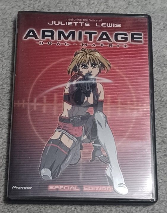 Armitage Anime Juliette Lewis DVD Cartoon Show Movie Cyberpunk