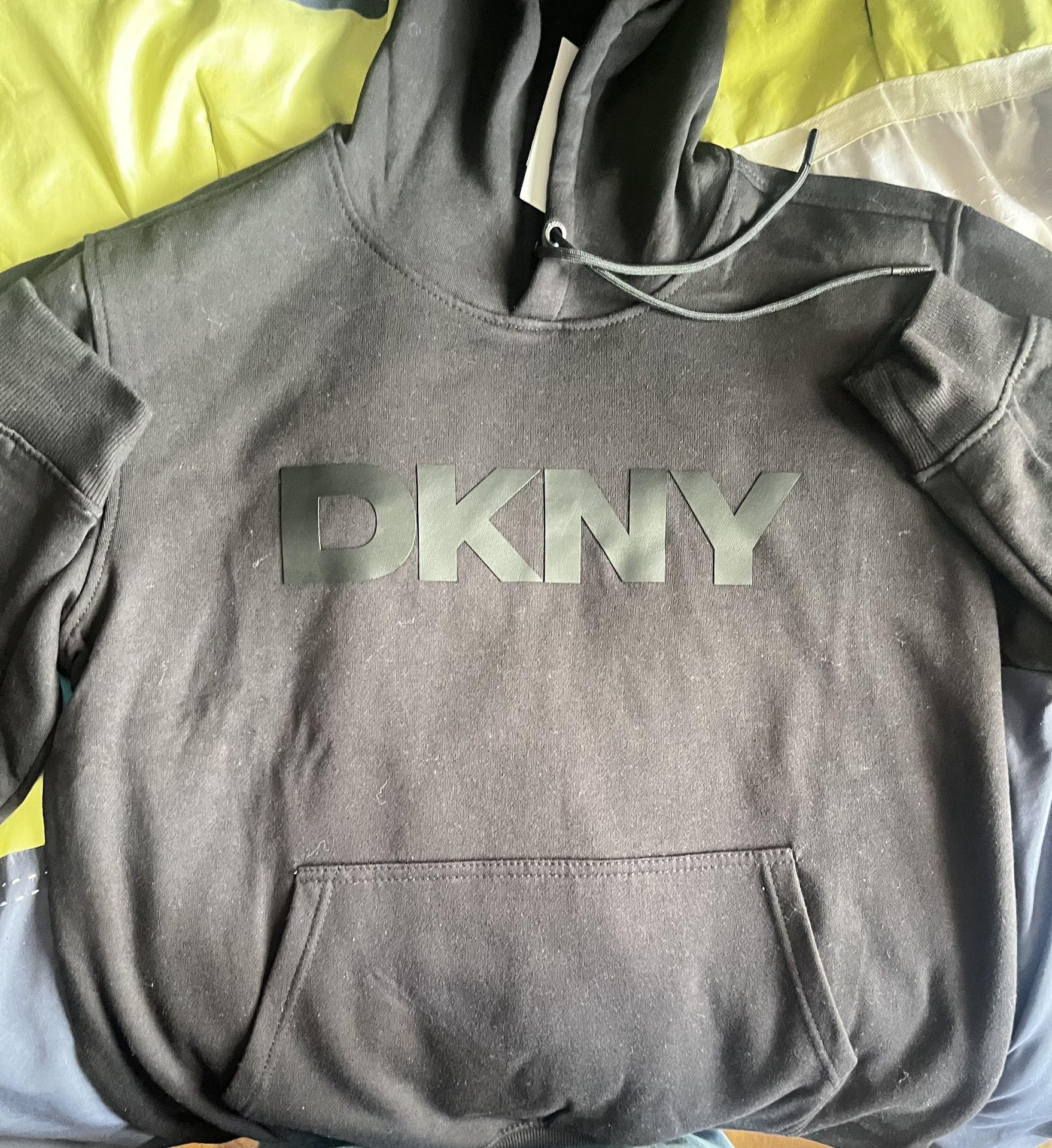 Brand New DKNY All Black Hoodie