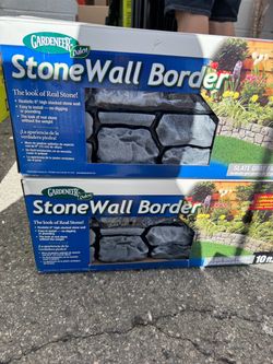Stone Wall Border $25 each