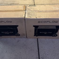 3600wh EcoFlow Power Station And 3600wh Extra Battery 