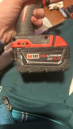 M18 Red Lithium XC4.0 Battery 40$
