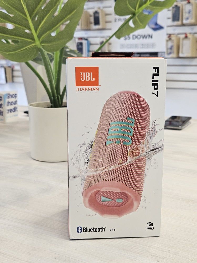 Jbl Flip 7 Brand New Speaker Portable - Best Deal In Town - $5 Down Today