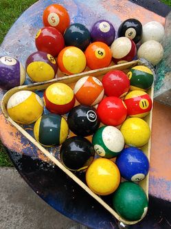 Old pool balls $$7$$