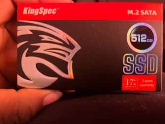 KingSpec 512GB M.2 SATA SSD