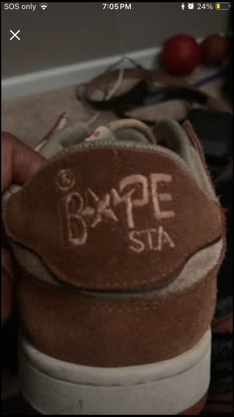A Bathing Ape Sk8 Sta Bape Shoes