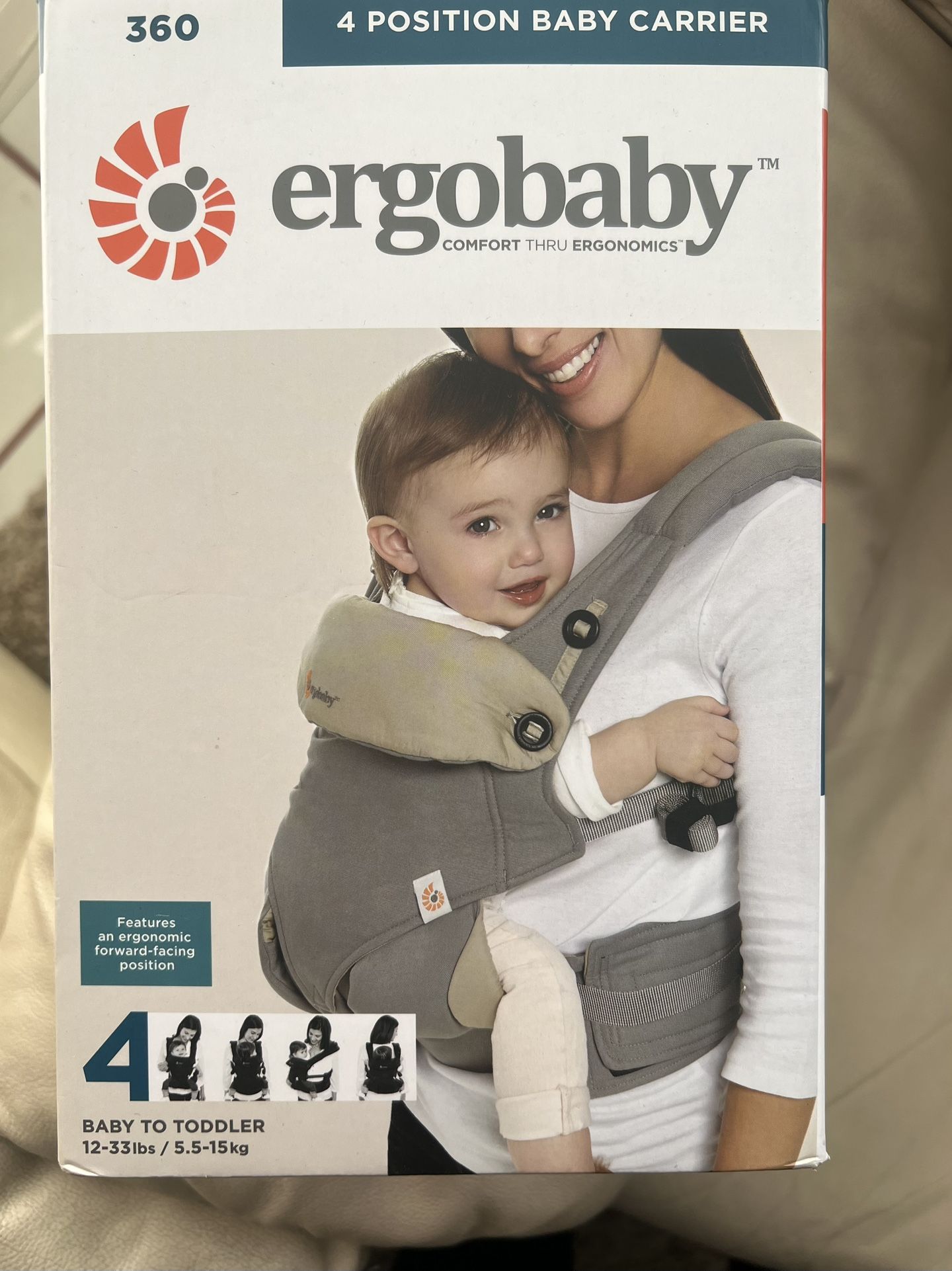 Ergobaby 4 Position Baby Carrier