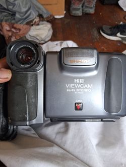 Sharp hi8 viewcam 8mm camcorder