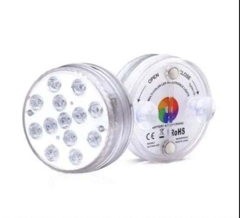 Underwater 13 LED Lights For Spa, Pool, Bathtub, Hot Tub And Backyard With Remote