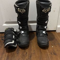 Fox Dirt Bike Boots Youth8