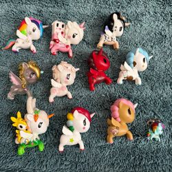 Collection of Tokidoki Unicorns