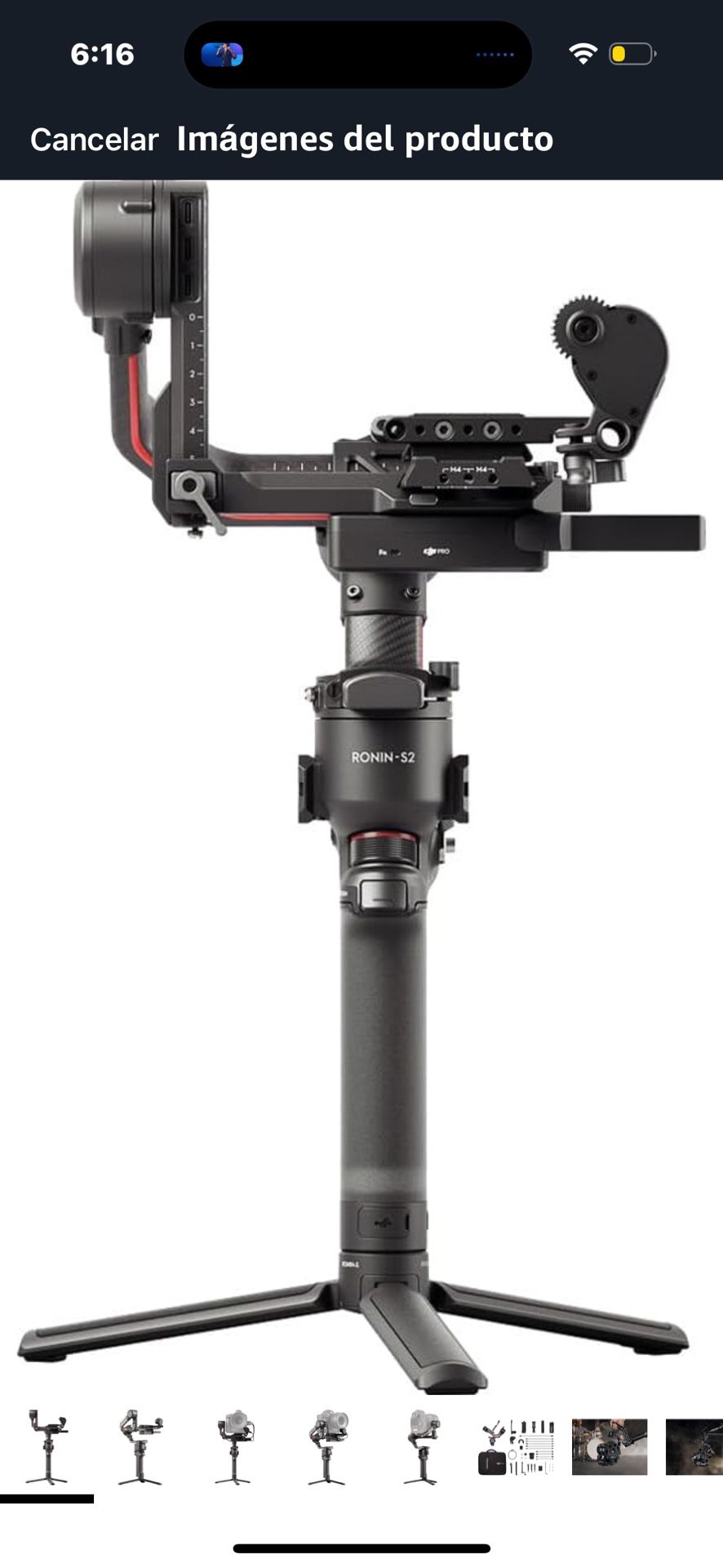 DJI Ronin-S2. whith twist grip dual handle