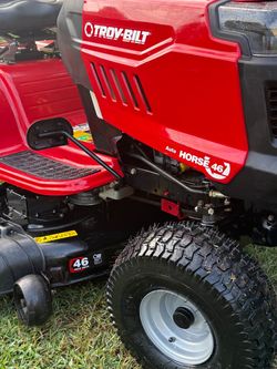 Troy-Bilt Horse 46” riding mower