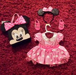 6-9 month Minnie Mouse costume set