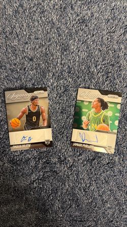 Panini Prizm Signing Day Auto Cards Lot of 2