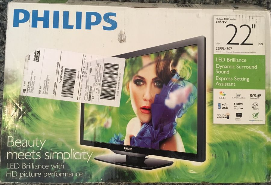 Phillips 22 inch Monitor/TV