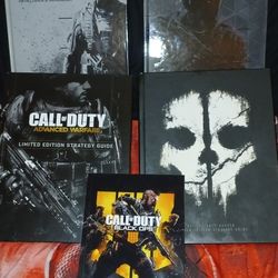 Collector's edition game manuals.