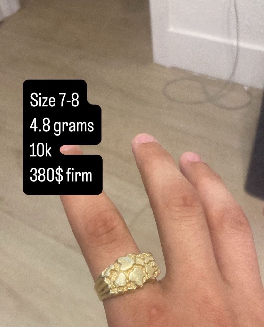 NUGGET RING