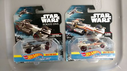 Star Wars Hot Wheels X-Wing & Partisan X-Wing Cars