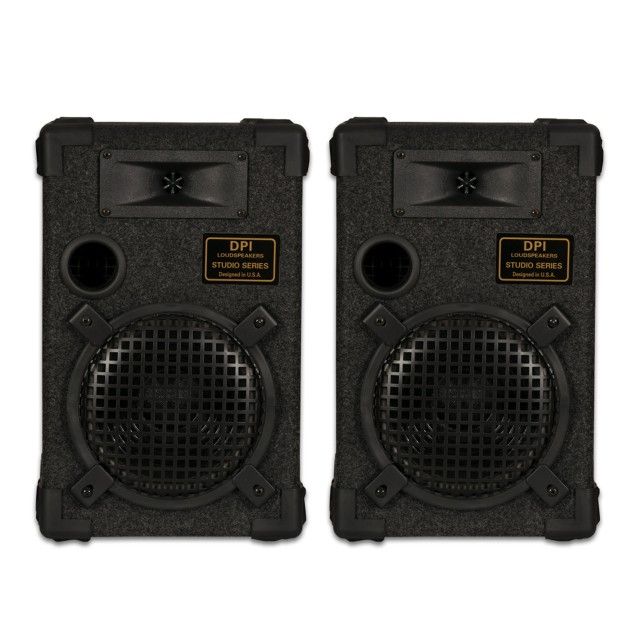 MSRP $116 DPI-800C/8 Passive 10.5" Speaker Pair Monitor Studio Home Audio