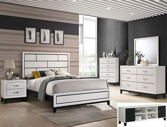 NEW White Panel BED ROOM SET ALL SIZES AVAILABLE💥NO CREDIT NEEDED $10 Down