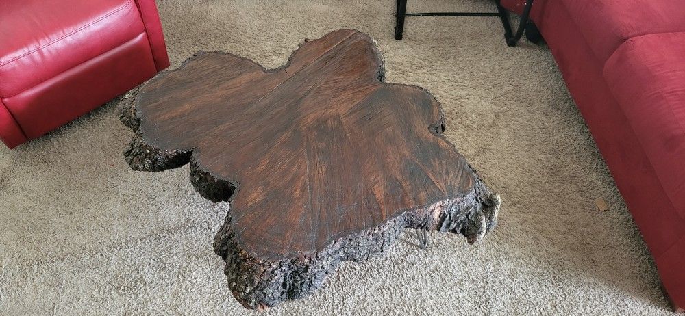 Custom Wood Slab Table (See Discription) 
