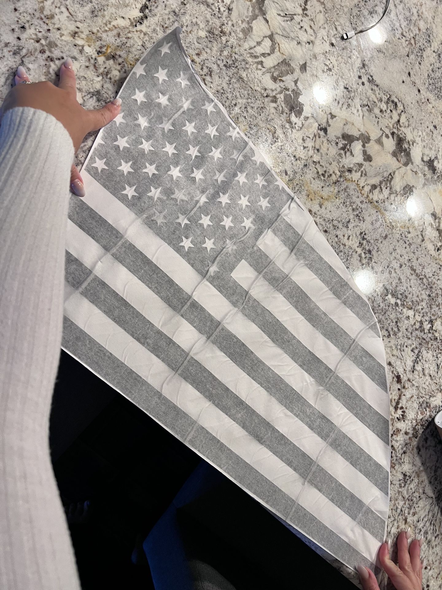 Jeep Grand Cherokee Flag Decal