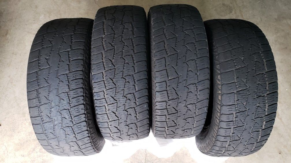 For Sale: Set of 4 Tires, Suv or Truck - 265/65R17