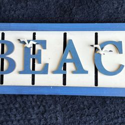 Beach Sign Decor