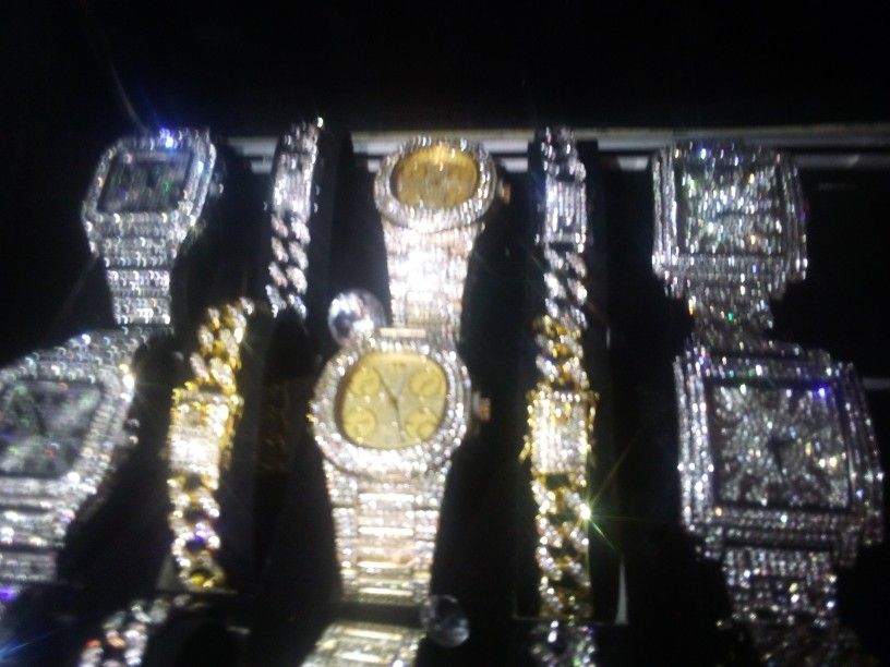 Stones Australian Lab Celebrity Wrist Ice 60 Each Two For 100